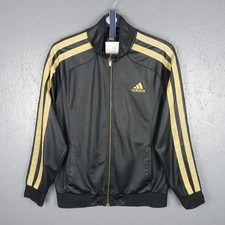 Vintage Adidas Track Jacket Top Pockets Size M (1126)