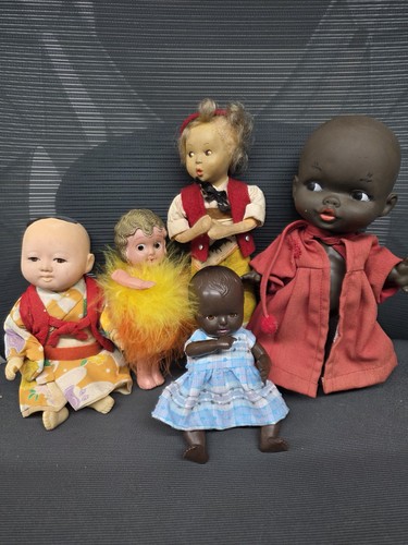 Rosebud suck thumb doll - a,