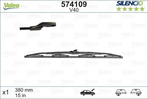 Valeo 574109 wiper blade for - 574109,