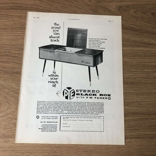 Gram191 magazine advert 11x8 - magazine,