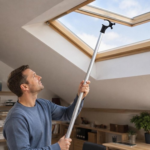 Utility hook for skylight - for,