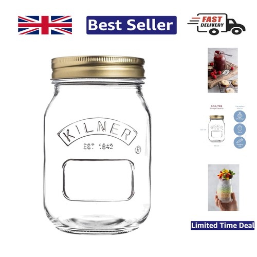 Glass preserving jar - 0.5l,