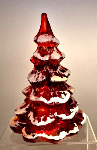 Fenton art glass - fenton, red