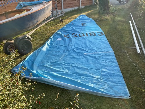 Enterprise sailing dinghy - sailing, race