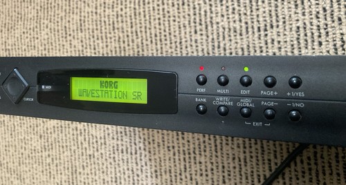 Korg wavestation rack - korg, sr