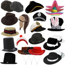 CHILDS HATS ACCESSORIES PHOTOBOOTH PROPS WORLD BOOK DAY KIDS FANCY DRESS LOT