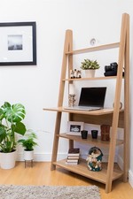 Bookcase Ladder Shelf Unit 3 4