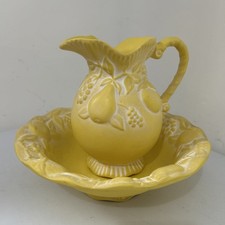 Vintage Hand Painted Yellow