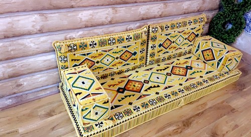 Three seater majlis floor sofa - seater,