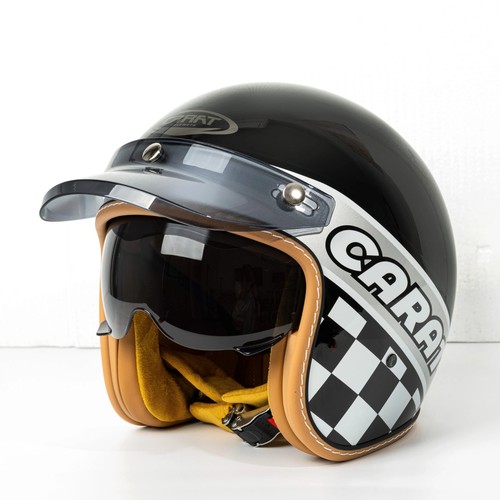 Open face motorcycle - 3/4,