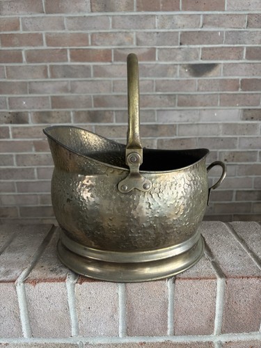 Antique hammered brass - hammered,