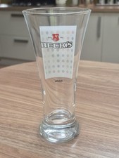 Vintage Becks Art Of Becks Vase Glass Damien Hirst 'Opium Spot' Limited Edition