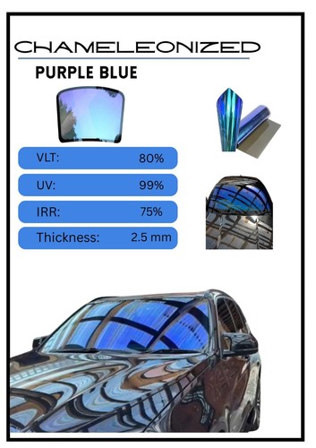 Chameleon tint deep blue - tint, 80%