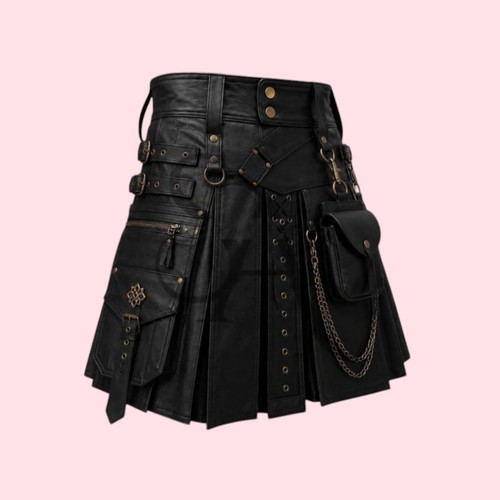 Handmade men black cowhide - handmade,