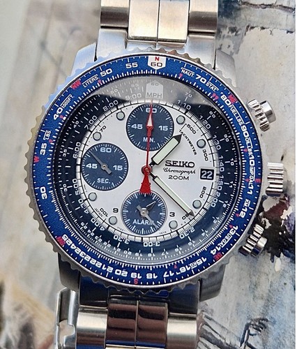 Seiko flightmaster sna413 used - sna413,