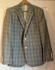 REISS Mens Linen Rich Sunseeker Blazer Jacket 42"