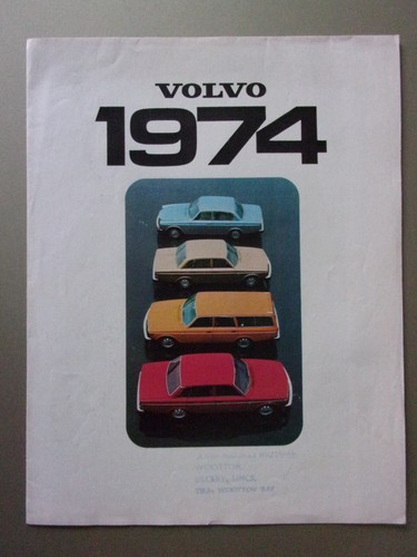 Volvo range orig 1974 mkt - volvo,