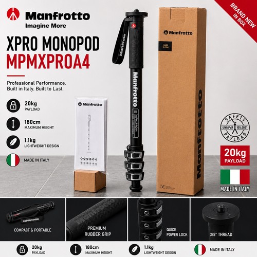 New manfrotto xpro - new,