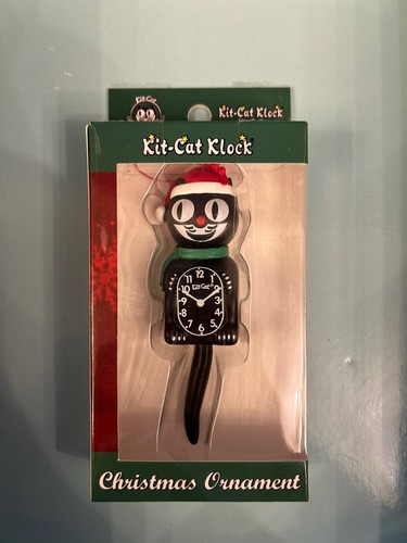 Black kit cat klock - cat, clock