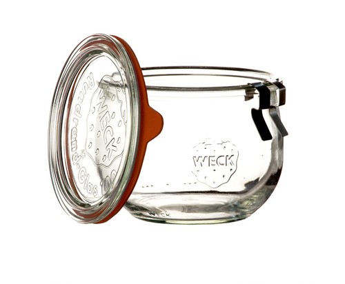 Weck 580ml tulip jar with - weck,