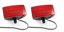 2x Red 12V FOG Light 18 LED