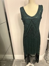 Vintage Green Beaded Gatsby