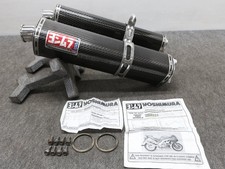 Sv1000/S Us Yoshimura Tri-Oval Carbon Slip-On Exhaust Bolt-On