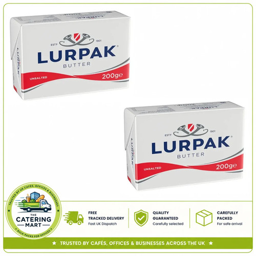 Lurpak unsalted butter 200g - lurpak,