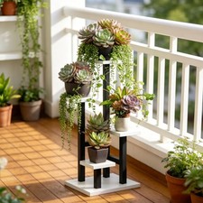 4Tier Metal Plant Display