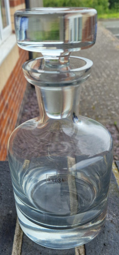 Krosno whiskey decanter 5 - whiskey, 9.5