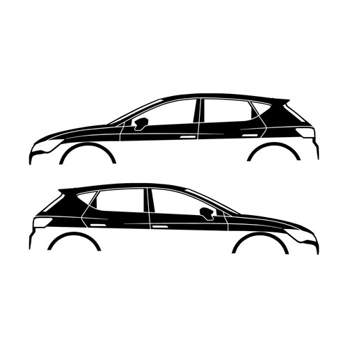 Set car decal - decal, stickers