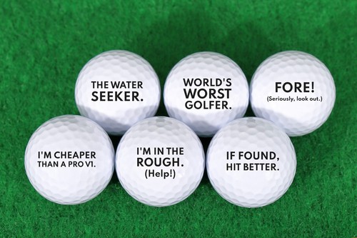 Loser novelty golf balls - novelty,
