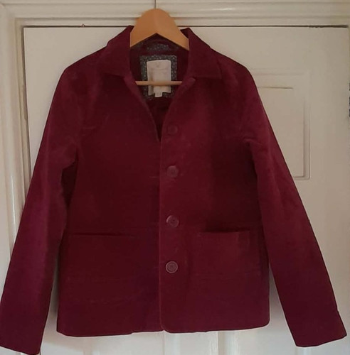 White stuff velvet jacket dark - white,
