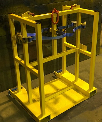 Fork lift crane - crane, gas