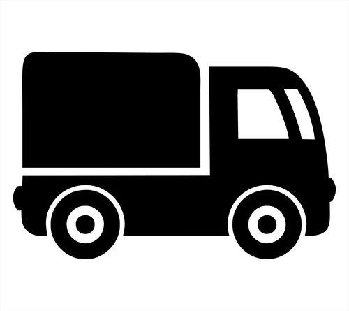 Truck lorry vinyl decal - lorry,