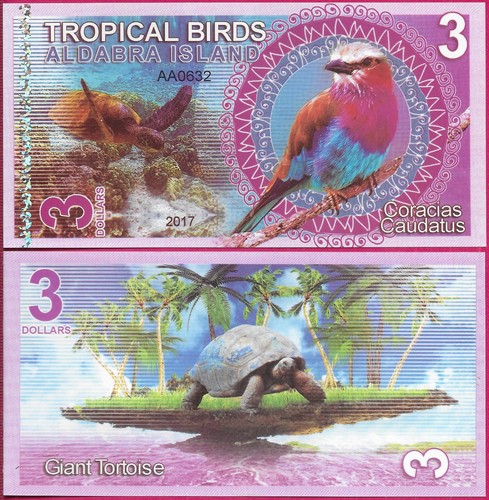 Aldabra islands dollars - islands,