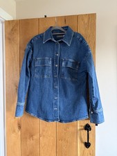 Mint Velvet Indigo Blue Shirt