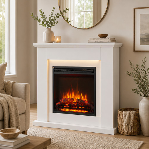 Electric fireplace suite - electric,