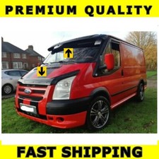 2IN1 FORD TRANSIT MK7 2007-2014 SUNVISOR SUN VISOR & BONNET DEFLECTOR GUARD