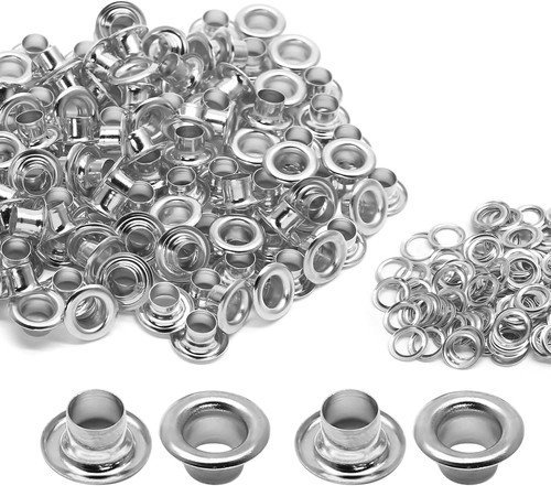 5mm grommets eyelets 200 pcs - 5mm,