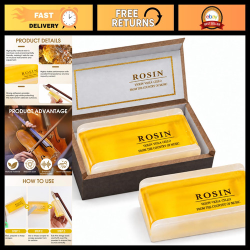 Natural violin rosin wooden - violin,