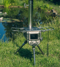 Portable wood burning stove by Winnerwell® | Woodlander Wood Burning | Camping