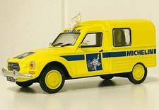 Rare  Collectable Altaya Citroen Acadiane 2CV Van Michelin Bibendum Man Diecast