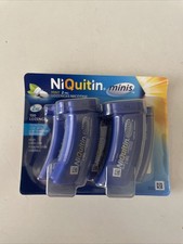 4 Packs Of Niquitin Minis Mint
