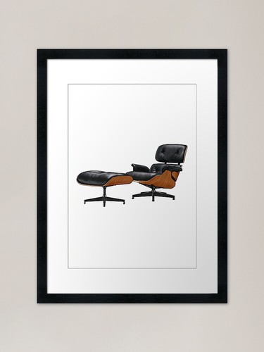 Eames lounge chair - chair, ottoman