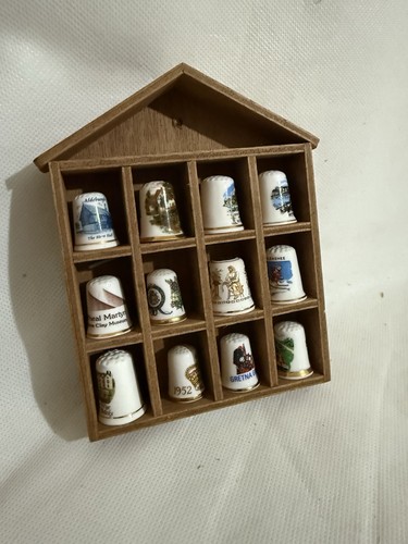 Thimble display case - thimble,