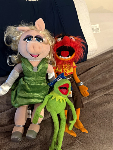 The muppets plush lot - plush, kermit