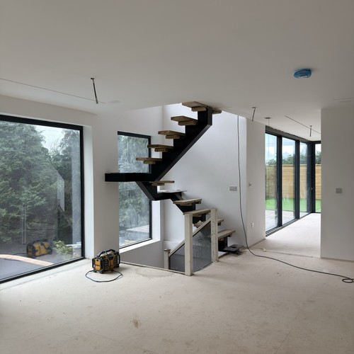 Floating staircase kit - floating,