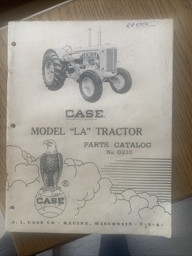 Vintage case tractor - vintage, la