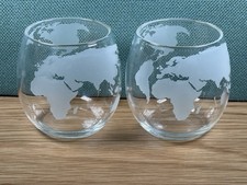 Set Of 2 World Map Atlas